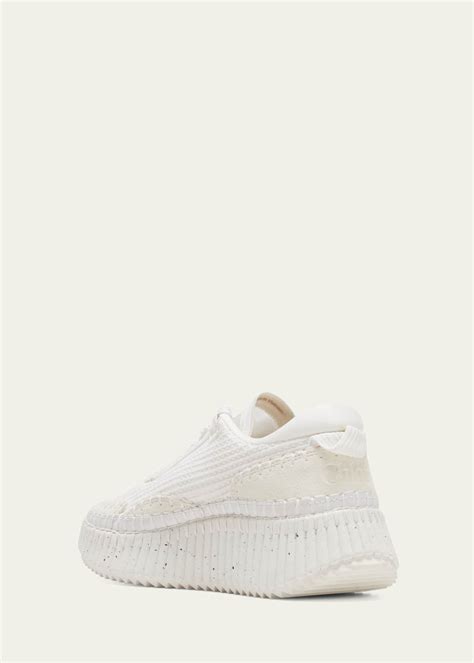 chloe nama stitch walking sneakers.